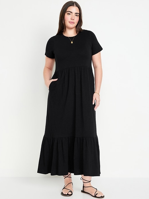 Image number 4 showing, Tiered Midi Dress