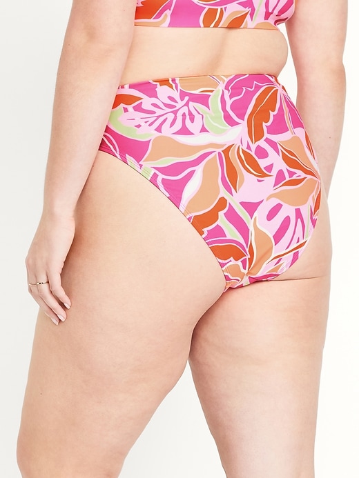 Image number 6 showing, Extra High-Waisted French-Cut Swim Bottoms
