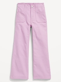 View large product image 4 of 5. High-Waisted Baggy Wide-Leg Jeans for Girls