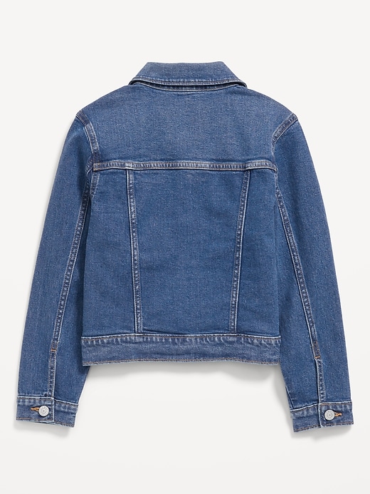 View large product image 2 of 3. Jean Trucker Jacket for Girls
