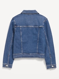 Image number 2 showing, Jean Trucker Jacket for Girls