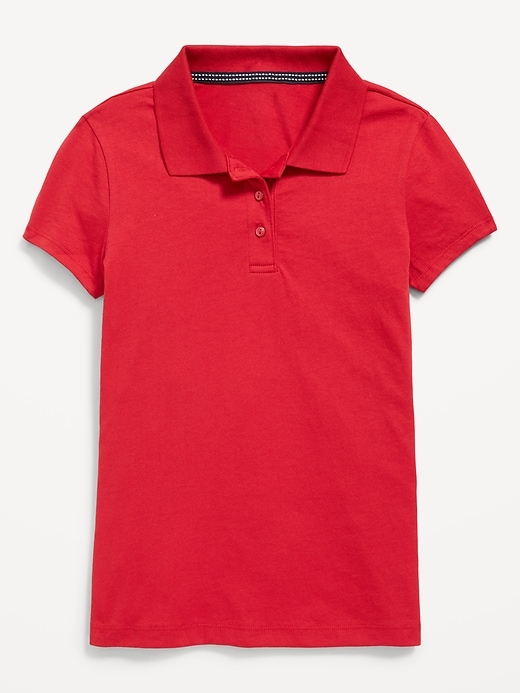 View large product image 2 of 4. School Uniform Polo Shirt for Girls