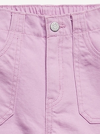View large product image 5 of 5. High-Waisted Baggy Wide-Leg Jeans for Girls