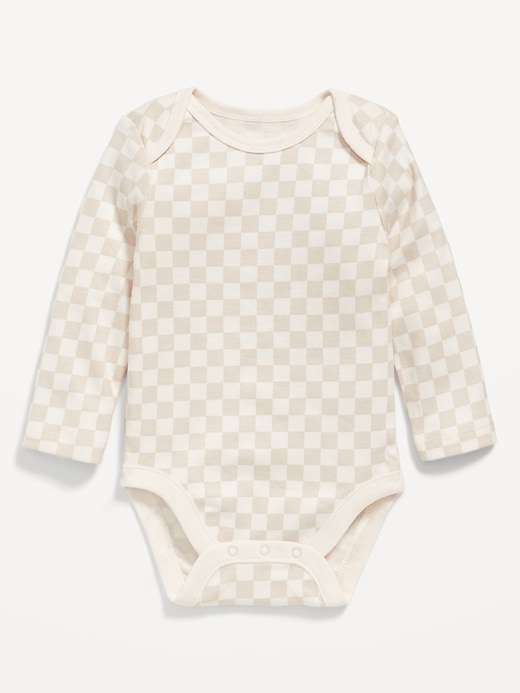 View large product image 1 of 1. Long-Sleeve Printed Bodysuit for Baby