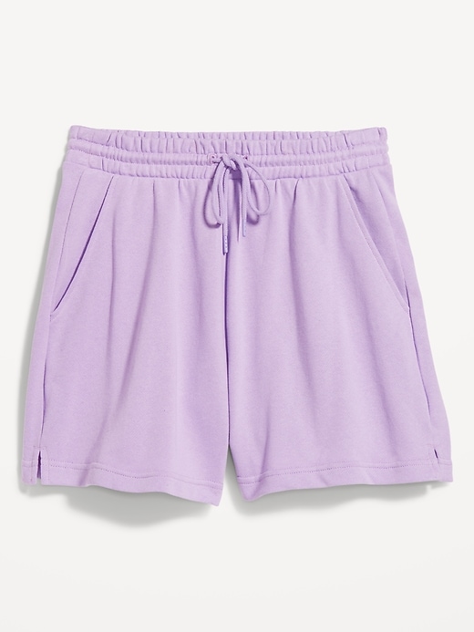 Image number 6 showing, Extra High-Waisted Terry Shorts -- 3-inch inseam