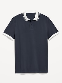 View large product image 4 of 4. Classic Fit Pique Polo