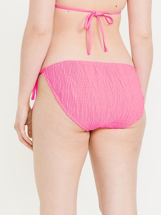 Image number 6 showing, Mid-Rise String Bikini Swim Bottoms