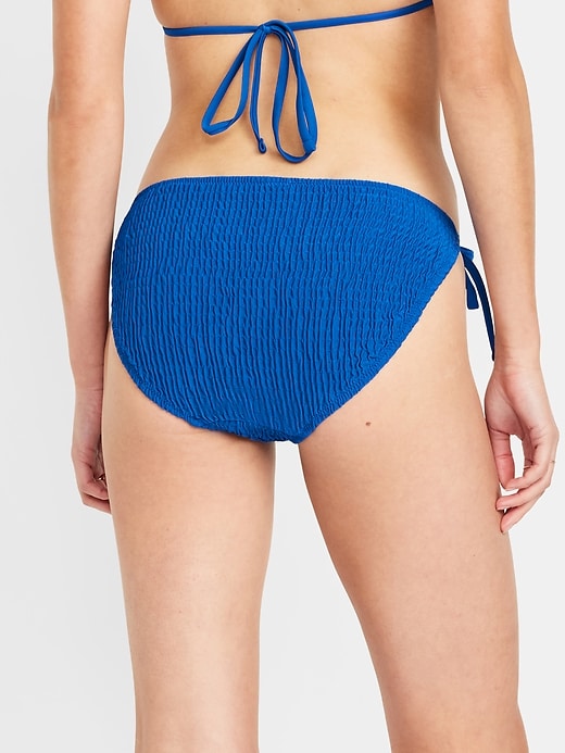 Image number 2 showing, Mid-Rise String Bikini Swim Bottoms