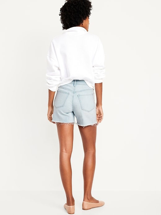 Image number 3 showing, High-Waisted OG Jean Shorts -- 5-inch inseam