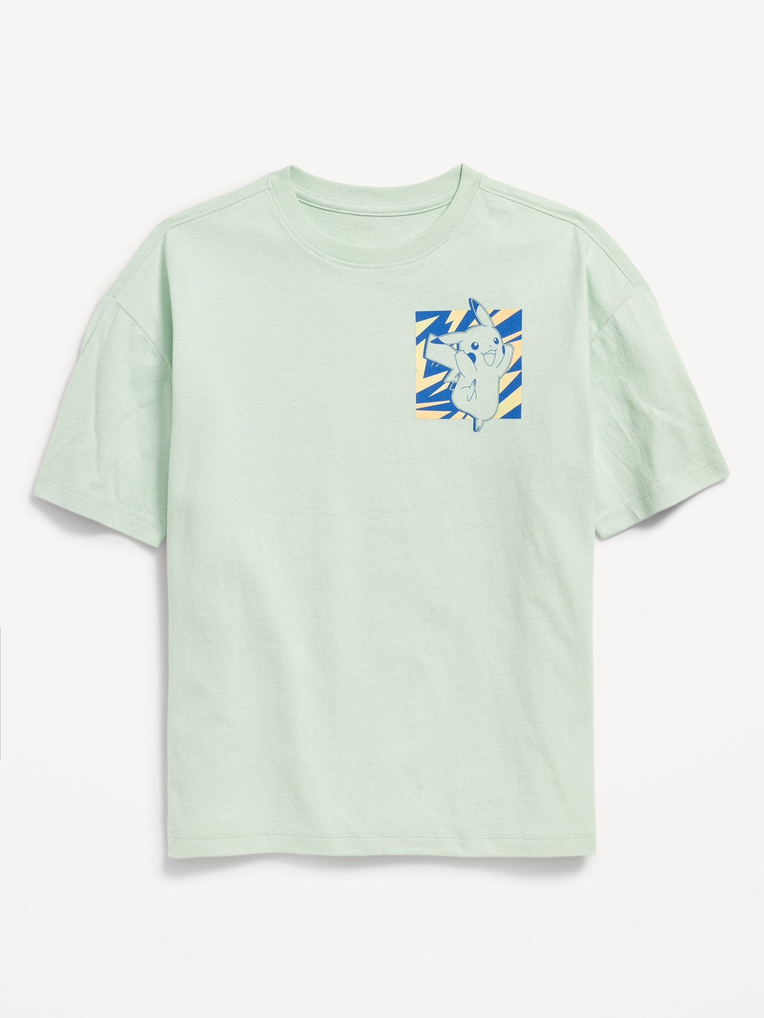 Pokemon Oversized Gender-Neutral Graphic T-Shirt for Kids