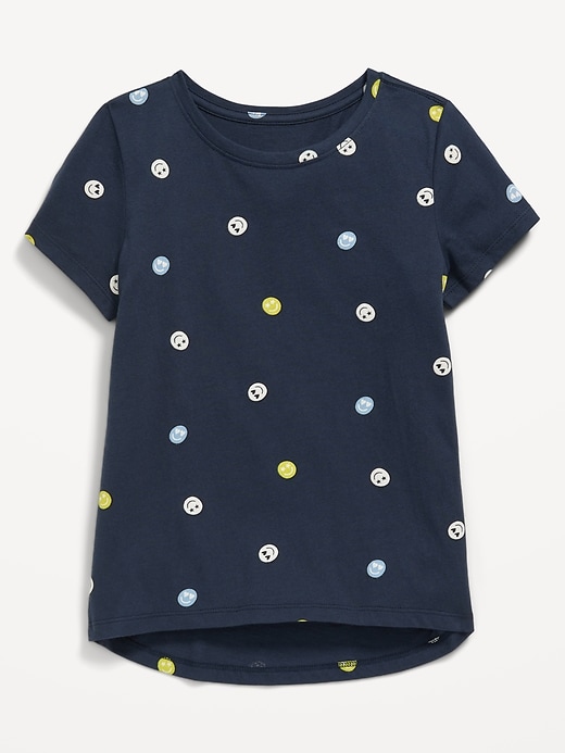 View large product image 1 of 1. Softest Printed Short-Sleeve T-Shirt for Girls