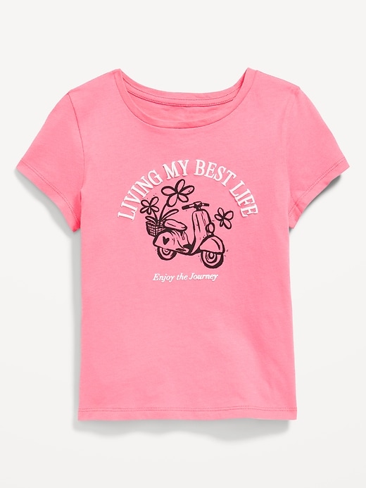 View large product image 1 of 1. Short-Sleeve Graphic T-Shirt for Girls