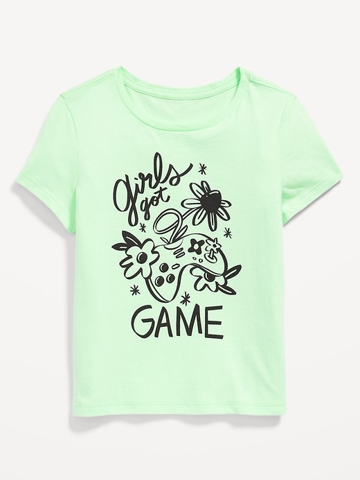 View large product image 1 of 1. Short-Sleeve Graphic T-Shirt for Girls