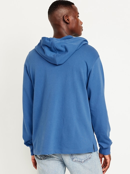 Image number 8 showing, French Terry Henley Hoodie
