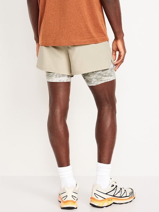 Image number 2 showing, 2-in-1 Trail Shorts -- 4-inch inseam