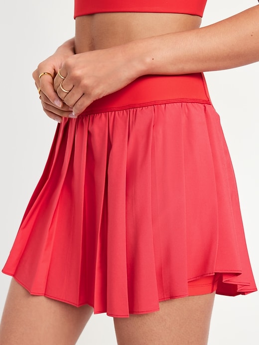 Image number 4 showing, High-Waisted StretchTech Pleated Skort