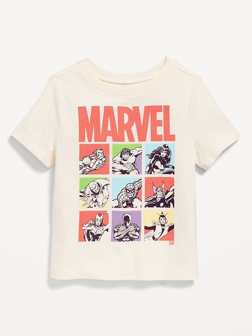 View large product image 1 of 2. Marvel™ Unisex Graphic T-Shirt for Toddler