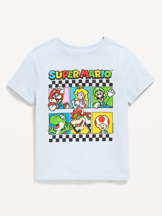 View large product image 1 of 2. Super Mario™ Unisex Graphic T-Shirt for Toddler
