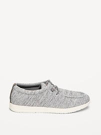 View large product image 3 of 4. Slip-On Knit Deck Shoes for Boys