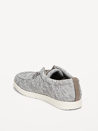 View large product image 4 of 4. Slip-On Knit Deck Shoes for Boys
