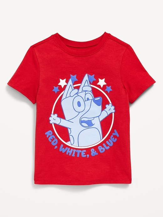 View large product image 1 of 2. Bluey™ Unisex Graphic T-Shirt for Toddler