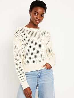 Open Stitch Sweater Old Navy