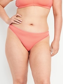 View large product image 5 of 8. Low-Rise Everyday Cotton Thong