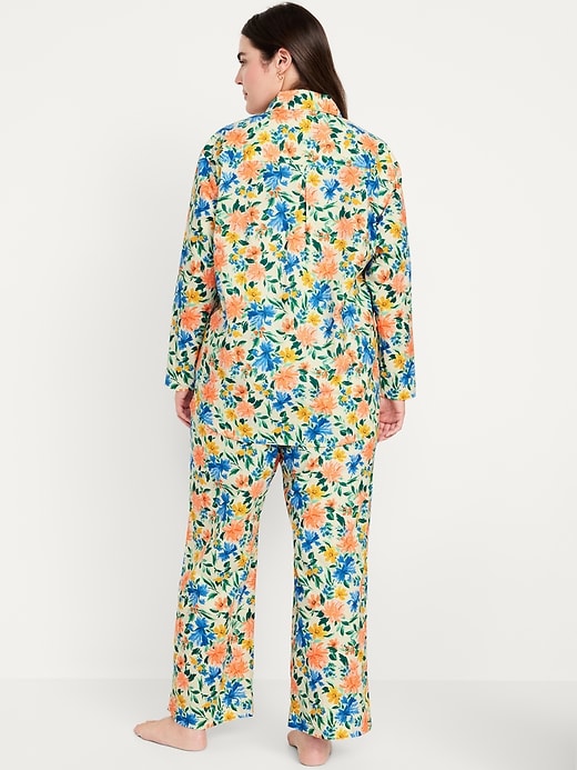 Image number 6 showing, Poplin Pajama Pant Set