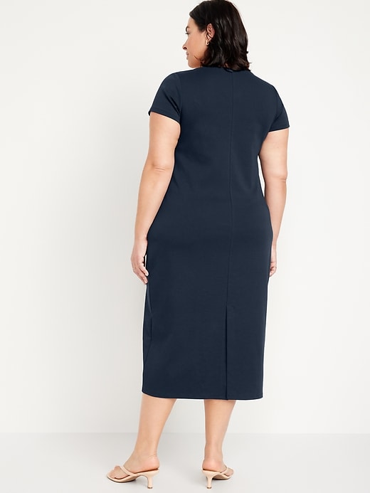 sicily midi dress Sicily Midi Dress With Champagne Lining