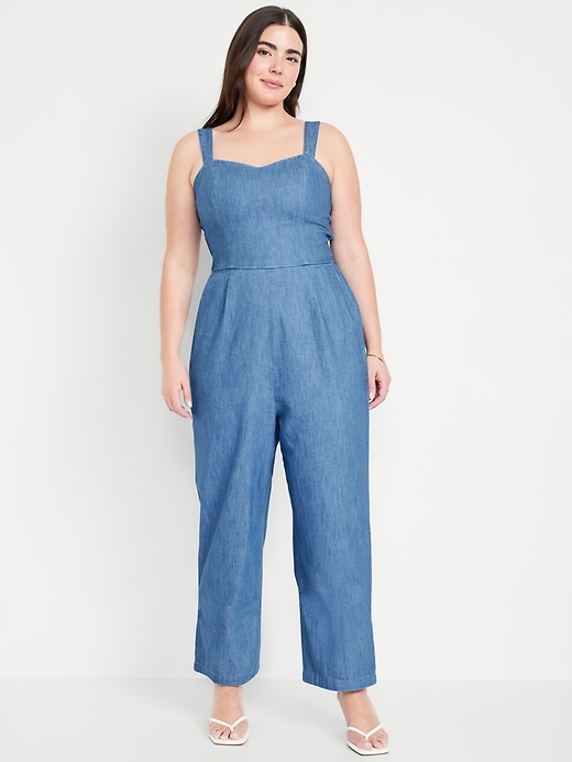 Image number 4 showing, Fit & Flare Cami Jumpsuit