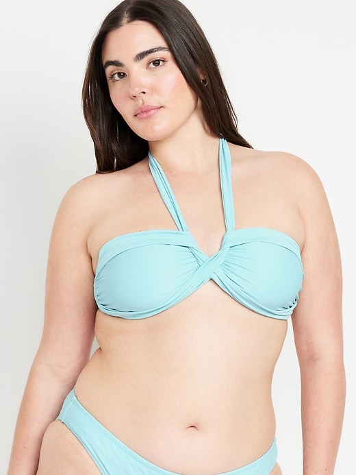 Image number 5 showing, Halter Bikini Swim Top