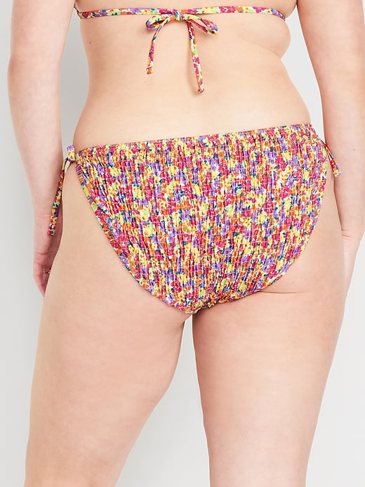 Image number 6 showing, Mid-Rise String Bikini Swim Bottoms