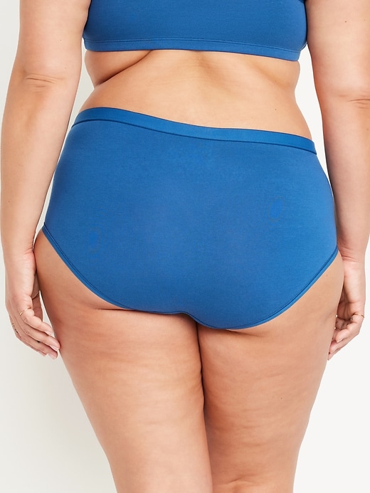Image number 8 showing, High-Waisted Everyday Brief Cotton Underwear