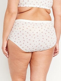 View large product image 8 of 8. High-Waisted Everyday Cotton Underwear