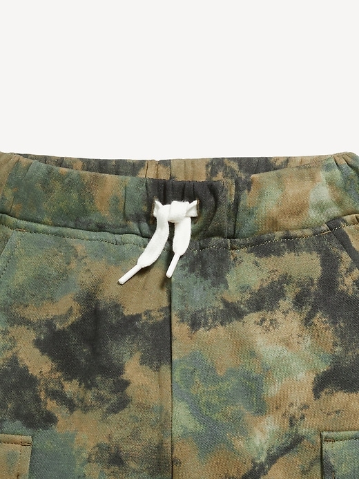 View large product image 2 of 3. Functional Drawstring Cargo Joggers for Toddler Boys