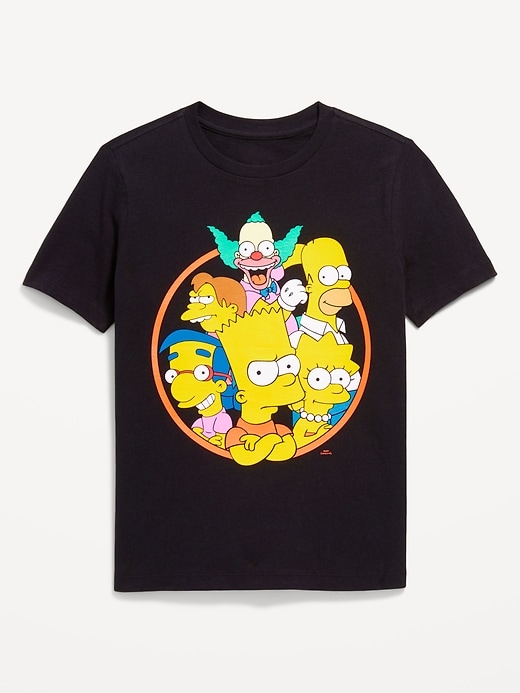 View large product image 1 of 2. The Simpsons™ Gender-Neutral Graphic T-Shirt for Kids