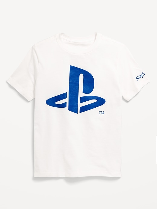 View large product image 1 of 2. PlayStation™ Gender-Neutral Graphic T-Shirt for Kids