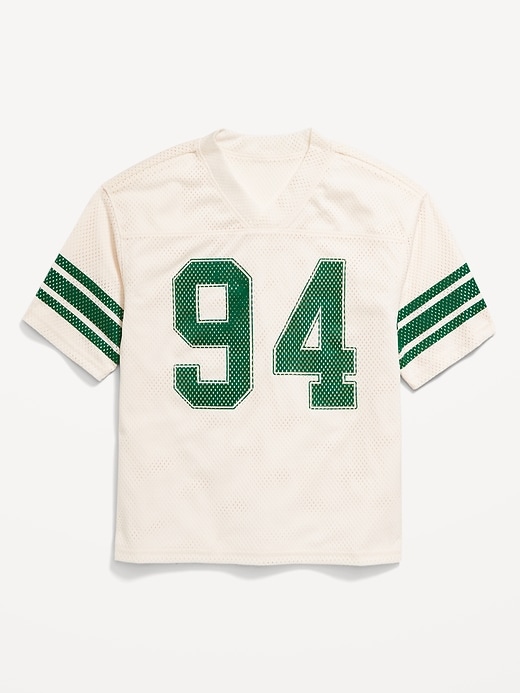 View large product image 2 of 3. Short-Sleeve Football Jersey for Boys