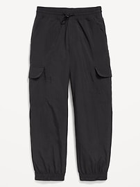 View large product image 4 of 4. High-Waisted Loose Cargo Performance Pants for Girls