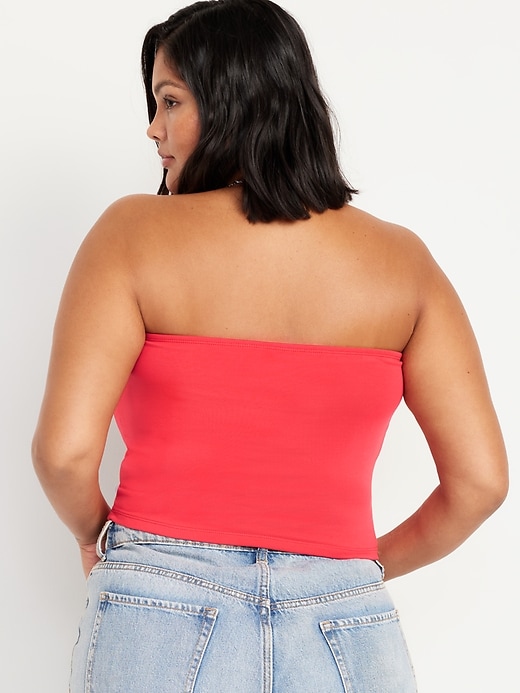 Image number 8 showing, Double-Layer Tube Top