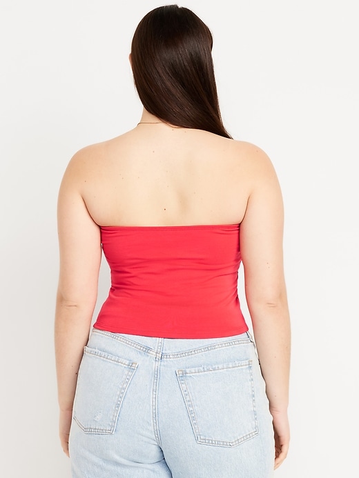 Image number 6 showing, Double-Layer Tube Top