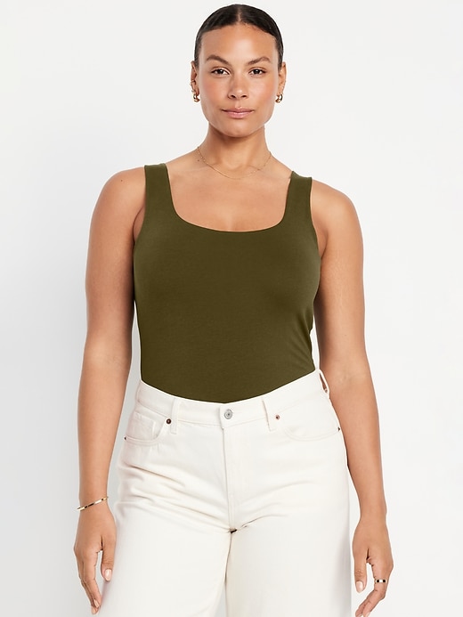 Image number 5 showing, Double-Layer Tank Top