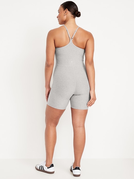 Image number 6 showing, Cloud+ Racerback Bodysuit -- 6-inch inseam