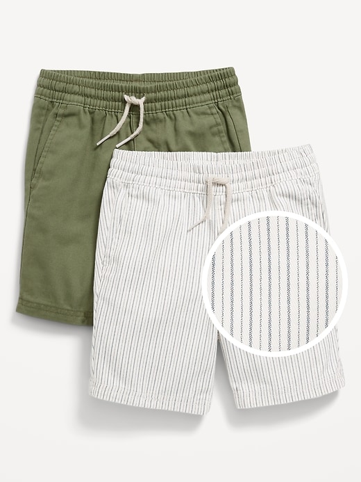 View large product image 1 of 3. Pull-On Shorts 2-Pack for Toddler Boys