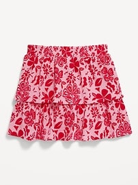 View large product image 4 of 4. Tiered Skort for Toddler Girls