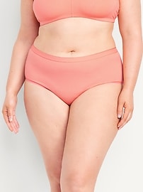 View large product image 7 of 8. High-Waisted Everyday Cotton Underwear