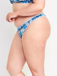 View large product image 8 of 8. Low-Rise Everyday Cotton Thong