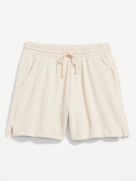 Image number 4 showing, Extra High-Waisted Terry Shorts -- 3-inch inseam