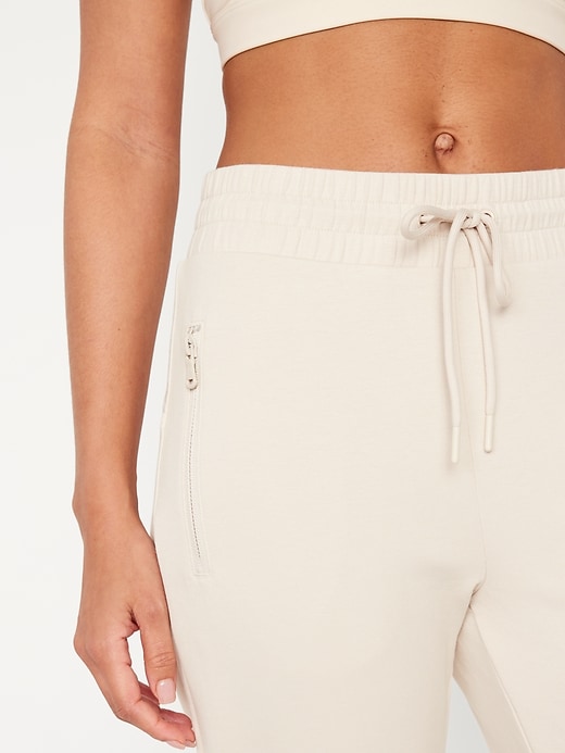 Image number 4 showing, High-Waisted Dynamic Fleece Joggers