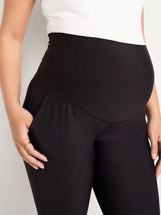 Image number 8 showing, Maternity Full-Panel PowerSoft Jogger